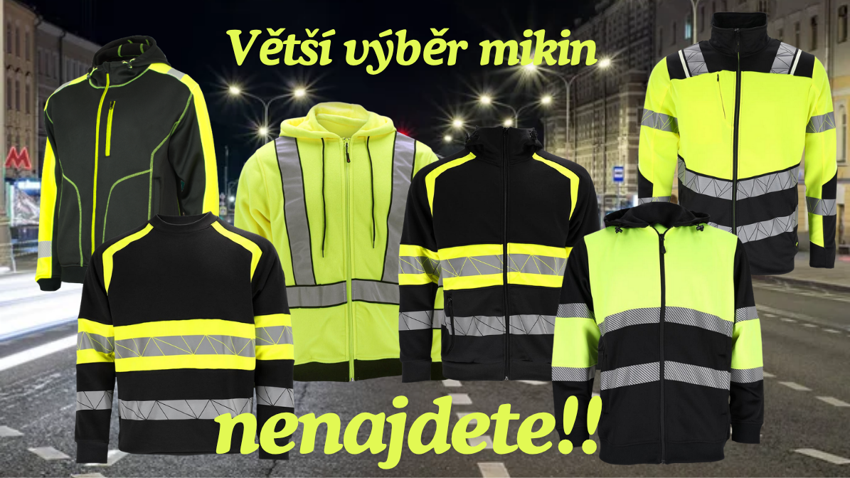 Velký výběr mikin